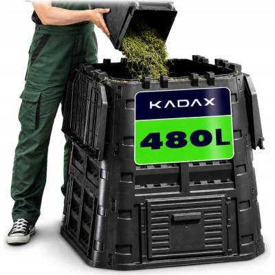 Kadax 1-komorový 480 l černý