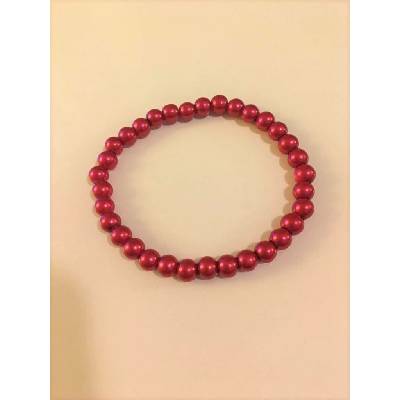Fashion Jewelry červené perly 117891