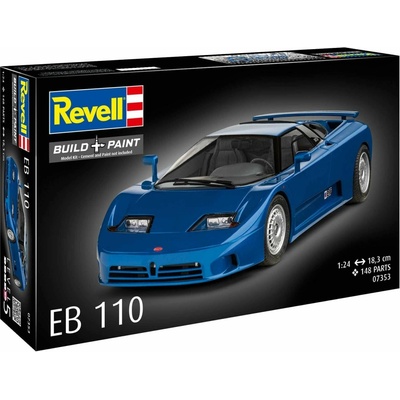 REVELL Plastic ModelKit auto 07353 Bugatti EB110 1:24