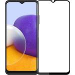 Удароустойчив стъклен протектор покриващ целия екран марка MOFI за Samsung Galaxy A22 5G - с черна рамка