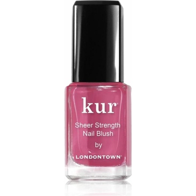 LONDONTOWN kur Sheer Strength Nail Blush Hibiscus spevňujúci lak na nechty hibiskusová 12 ml