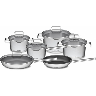 G21 Gourmet Sada nádobí Magic s pánví navíc nerez 11 ks