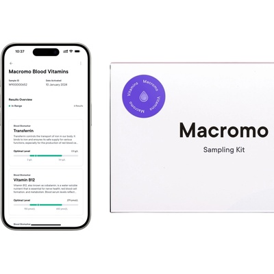 Macromo Krvný test Vitamíny a minerály