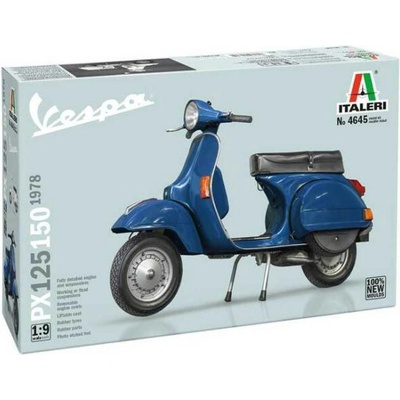 Italeri Model Kit motorka 4645 Vespa PX 125/150 1978 1:9