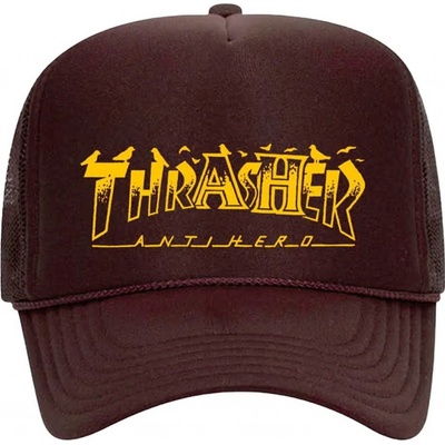 THRASHER ANTI HERO PIGEON MAG TRUCKER Brown