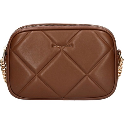 David Jones dámská crossbody kabelka Mikko hnědá