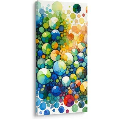 Obraz barevných fantazií - 50x100