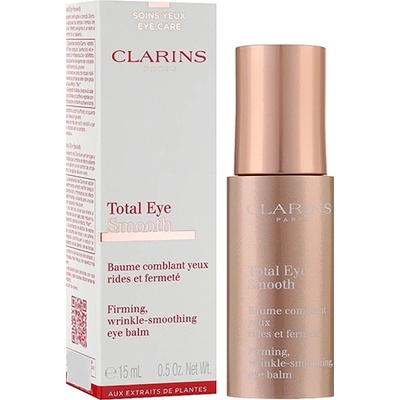 Clarins Total Eye Smooth Eye Gel стягащ крем за околоочната област унисекс 15 мл