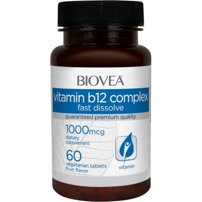 BIOVEA Vitamin B12 Complex 1000 mcg [60 Таблетки]
