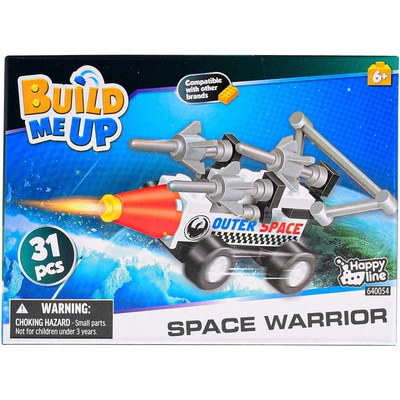 BuildMeUp stavebnice Space warrior 30 - 35 ks