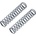 Axial Аксиална пружина на амортисьор 13x70mm, 2.4lbs/in, зелена, твърда (2)