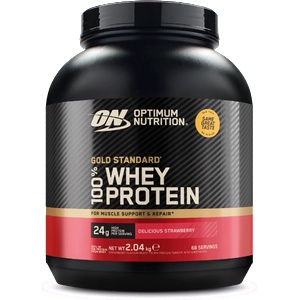 Optimum Nutrition 100% Whey Gold Standard 2010 g вкусна ягода