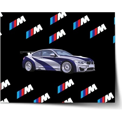 Sablio Plagát MPERFORMANCE Športové auto - 90x60 cm