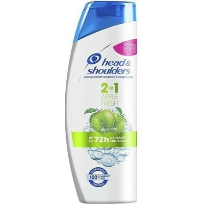 Head & Shoulders Apple Fresh 2v1 šampón proti lupinám 400 ml
