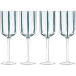 Ladelle Чаши за вино в комплект от 4 бр. 350 ml Stripe - Ladelle (64168)