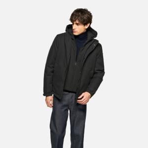 Geox Черно мъжко яке Geox Sedral Geox | Cheren | МЪЖЕ | L