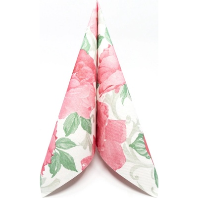 Mank 88377 obrúsky Airlaid Dinner Rosalie bordová 50ks 40x40cm