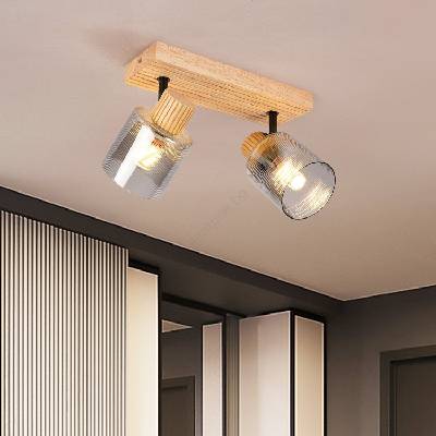 - Точково осветително тяло HYGGE 2xE14/15W/230V дърво/опушено (BG2621)