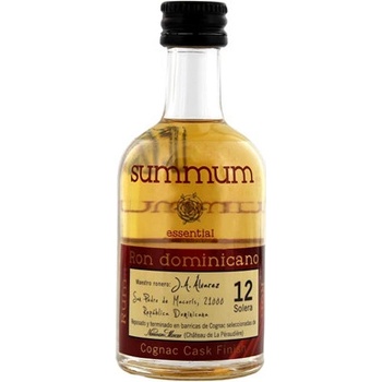 Summum 12 Solera Ron Dominicano Cognac Finish Rum 12y 43% 0,05 l (holá láhev)