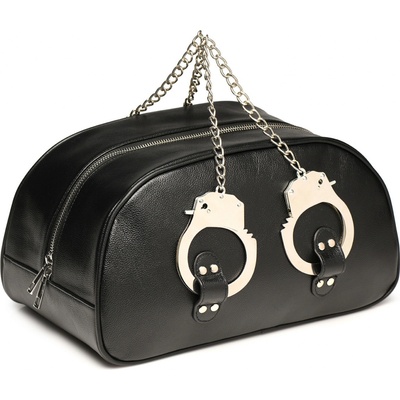 Master Series Cuffed & Loaded Travel Bag with Handcuff Handles