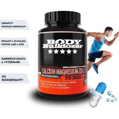 BodyBulldozer Calcium Magnesium Zinc 100 tabliet
