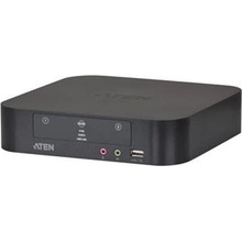 Aten CS-1942 KVM switch Mini DisplayPort Dual View 2PC, USB, Audio