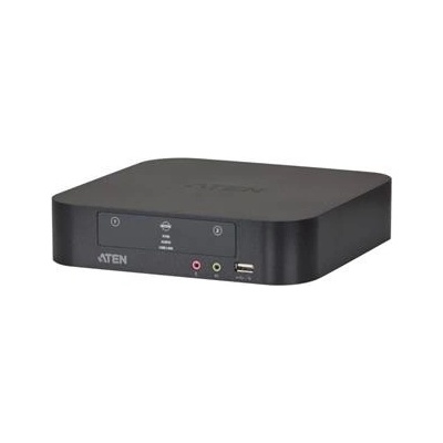 Aten CS-1942 KVM switch Mini DisplayPort Dual View 2PC, USB, Audio – Zboží Mobilmania