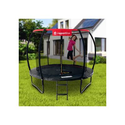 inSPORTline Flea PRO 244 cm + ochranná síť + žebřík