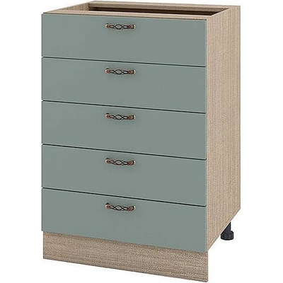 ИРИМ Долен кухненски шкаф Сити МФ-Олив мат-11-29 60 см