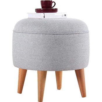 Asir Табуретка pixi, Ø 40 см, сива (as3032)