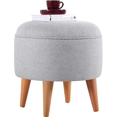 Asir Табуретка pixi, Ø 40 см, сива (as3032)