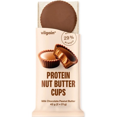 Vilgain Protein Nut Butter Cups 42 g – Zbozi.Blesk.cz