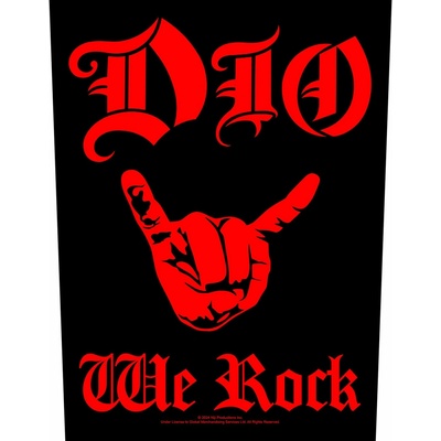 Nažehlovačka Dio - We Rock