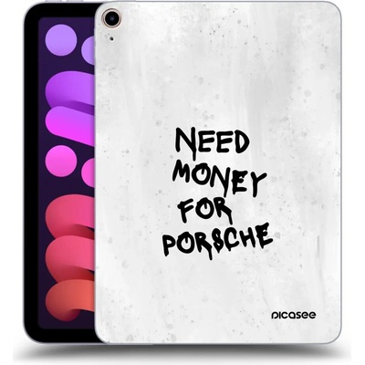 Picasee silikónový prehľadný obal pre Apple iPad mini 2021 6. gen White Dollar