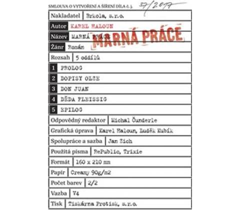 Marná práce