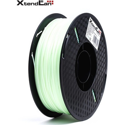 XtendLan PLA 1,75mm 1kg svítící zelené 3DF-LPLA1.75-GR 1kg