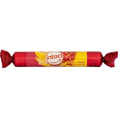 INTACT Hroznový cukor čerešne banán 40 g