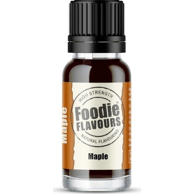 Foodie Flavours Prírodný koncentrovaný aróma 15 ml javorový sirup