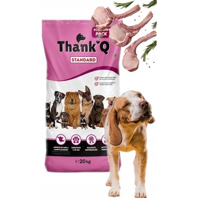 Thank´Q Standard Dog Adult Jehně 20 kg