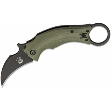 FOX/Bastinelli Bird Folding Karambit, N690Co Blade, OD G10 Handles FX-591 OD