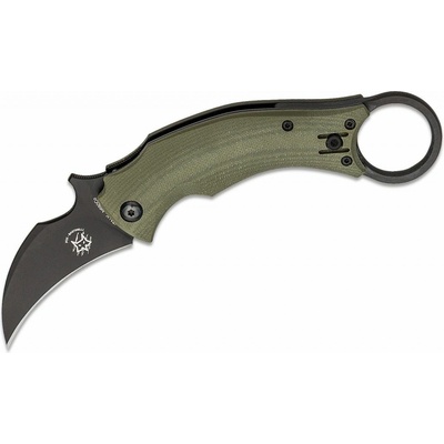 FOX/Bastinelli Bird Folding Karambit, N690Co Blade, OD G10 Handles FX-591 OD