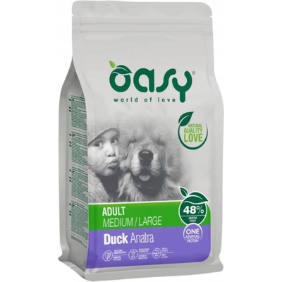 Oasy Adult Medium Large Duck 12 kg