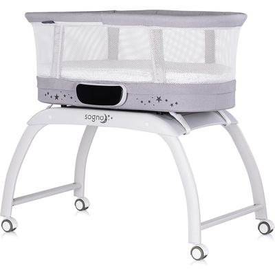 KOSI Кошара-люлка с LED дисплей "Sogno" сива (KOSSG02501GR)