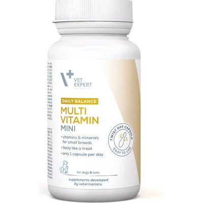 VetExpert Multivitamin Mini doplňky pro psy a kočky 30 ks