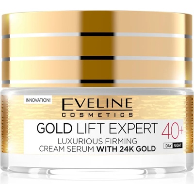 Eveline Cosmetics Gold Lift Expert луксозен стягащ крем с 24 каратово злато 50ml