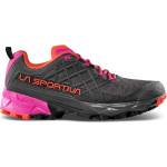 La Sportiva Дамски мултиспорт обувки La Sportiva Women's Akyra II Multisport shoes - Carbon / Cherry Tomato - размер 38 (EU) (122-1071-0115)