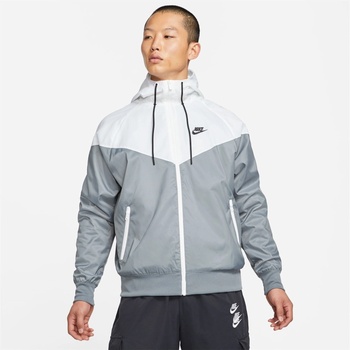 Nike Яке Nike Sportswear Windrunner Men's Hooded Jacket - Grey/White