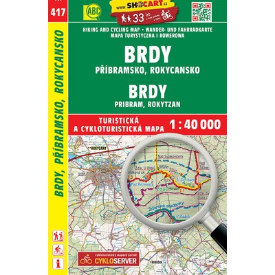 Brdy Příbramsko 1:40 000