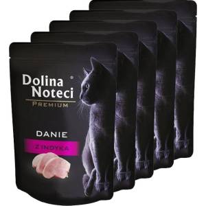 Dolina Noteci Premium Cat Dish with Turkey 5 x 85 г