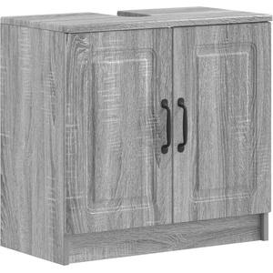 vidaXL Шкаф за мивка в баня UTRECHT Сив Сонома 59, 5 x 31, 5 x 59 см (897671)